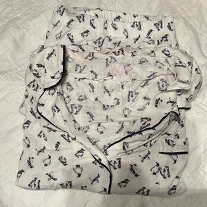 Modal Penguin Print Pajamas